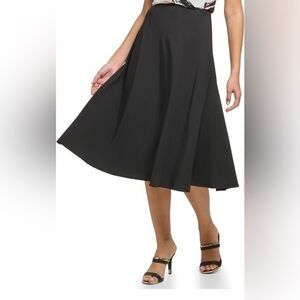 DKNY WOMENS CASUAL SKIRT size 4 black‎